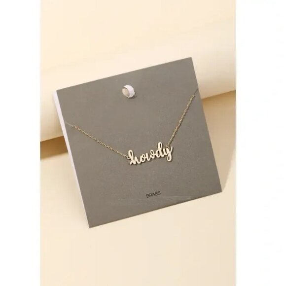 Final Pieces!!! Howdy Necklace - Picture 1 of 1